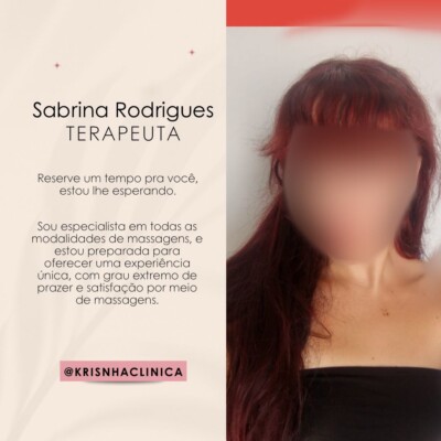 Sabrina  Clinica Krishna Massagem