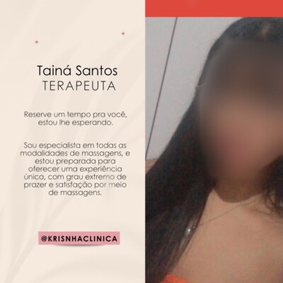 Tainá  Clinica Krishna